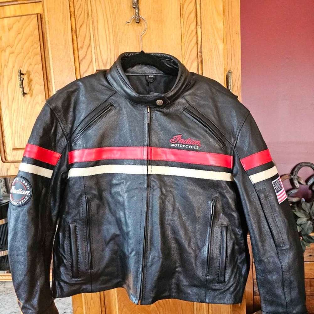 Women's Indian Motorcycle Freeway Leather Jacket